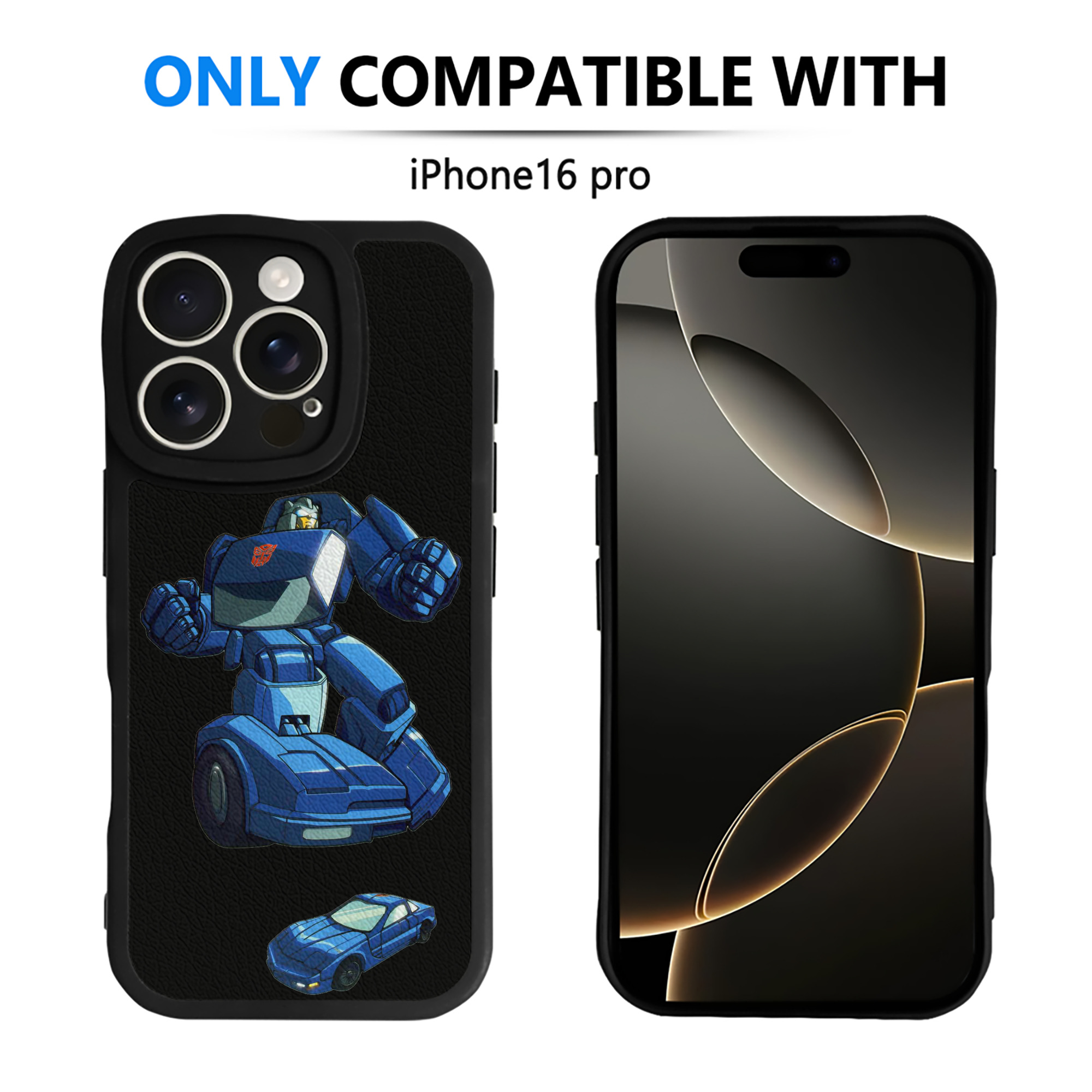 （画像用）  【iPhone 16シリーズ対応】シリコンスマホケース（レザー調） 材質：シリコン